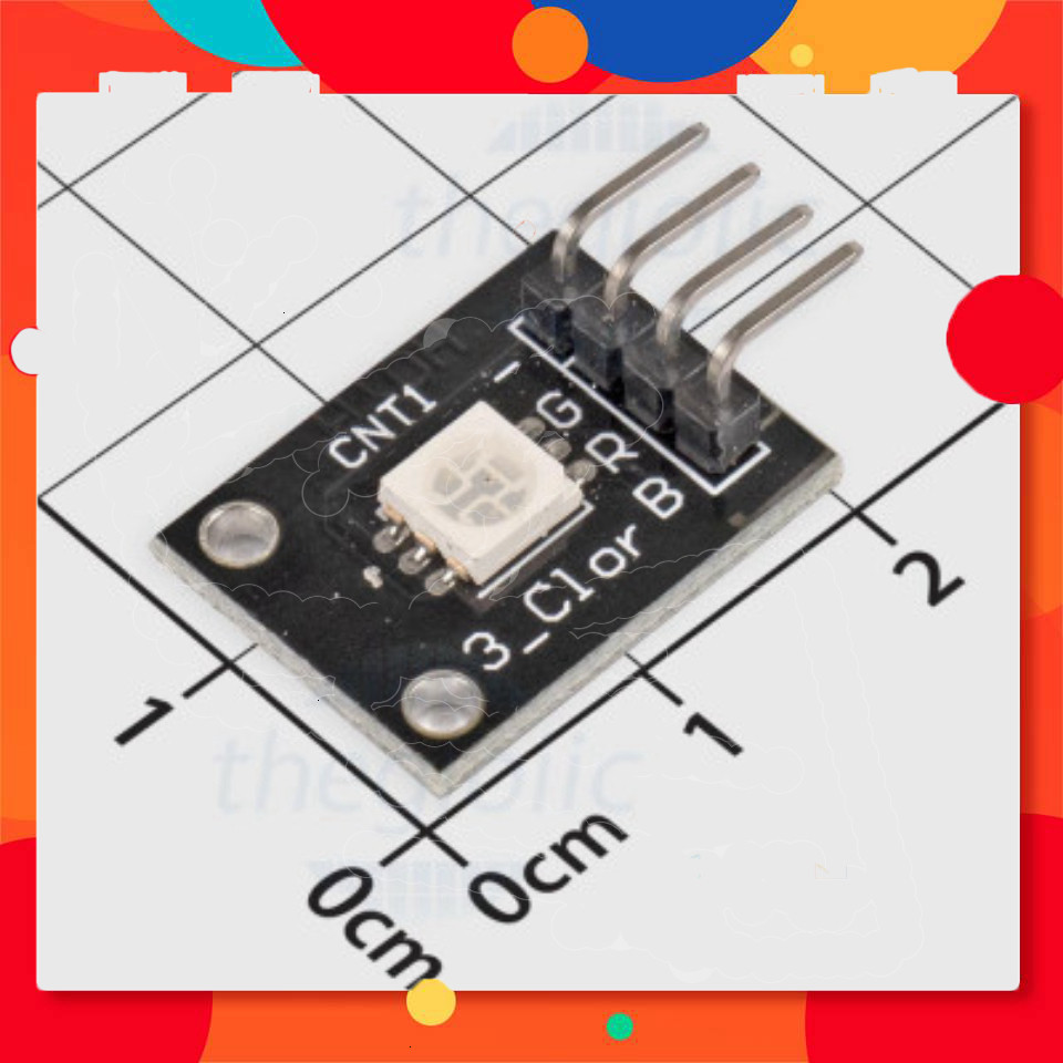 [3 ชิ้น]- KY-009 RGB SMD 5VDC Cathode Common Electronic Store99