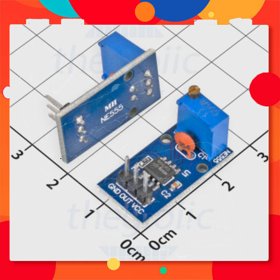 [2 ชิ้น]- Electronic NE555 V4 Pulse Generator Circuit Store99