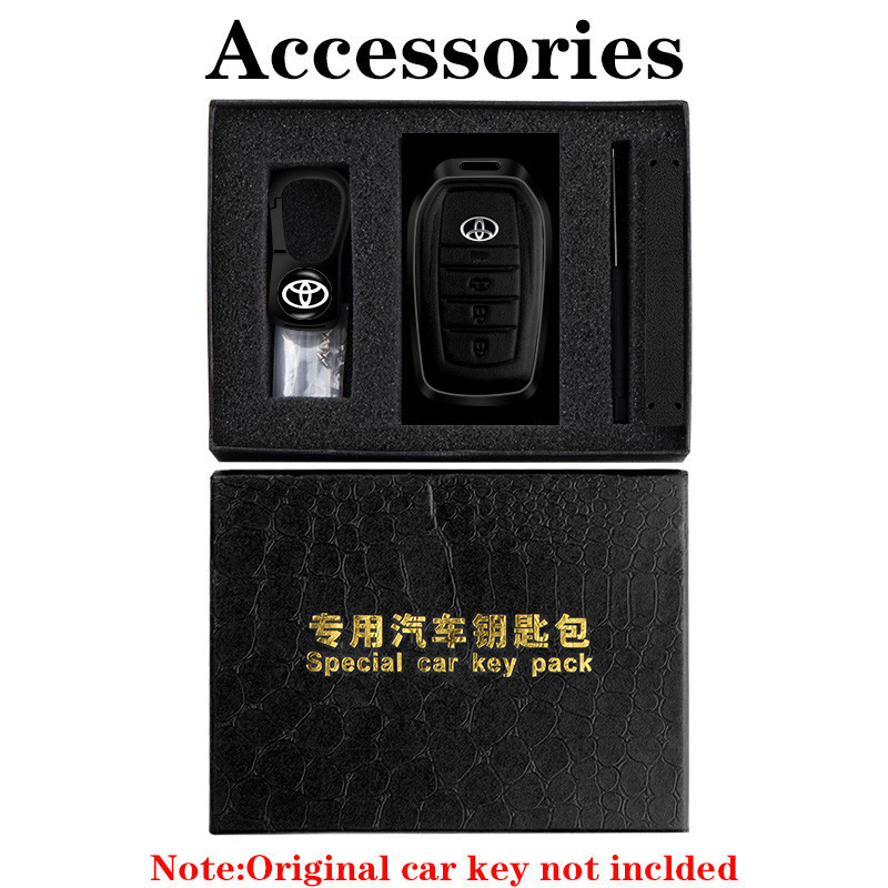 ปลอกกุญแจสําหรับ Toyota Fortuner 2021 Hilux GR Sport Fortuner GR Sport 2022 - 2024