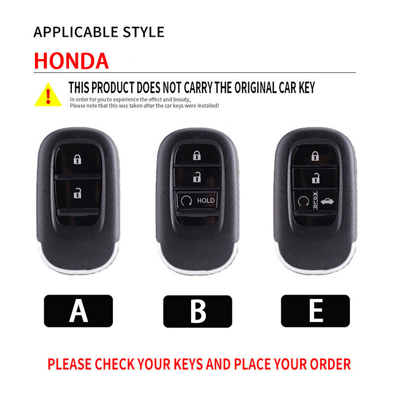 ปลอกกุญแจสําหรับ HONDA CRV XRV HRV Civic 2022 - 2024