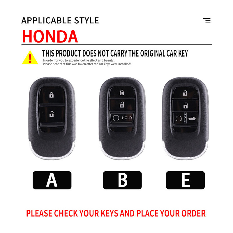 ปลอกกุญแจสําหรับ HONDA CRV XRV HRV Civic 2022 - 2024