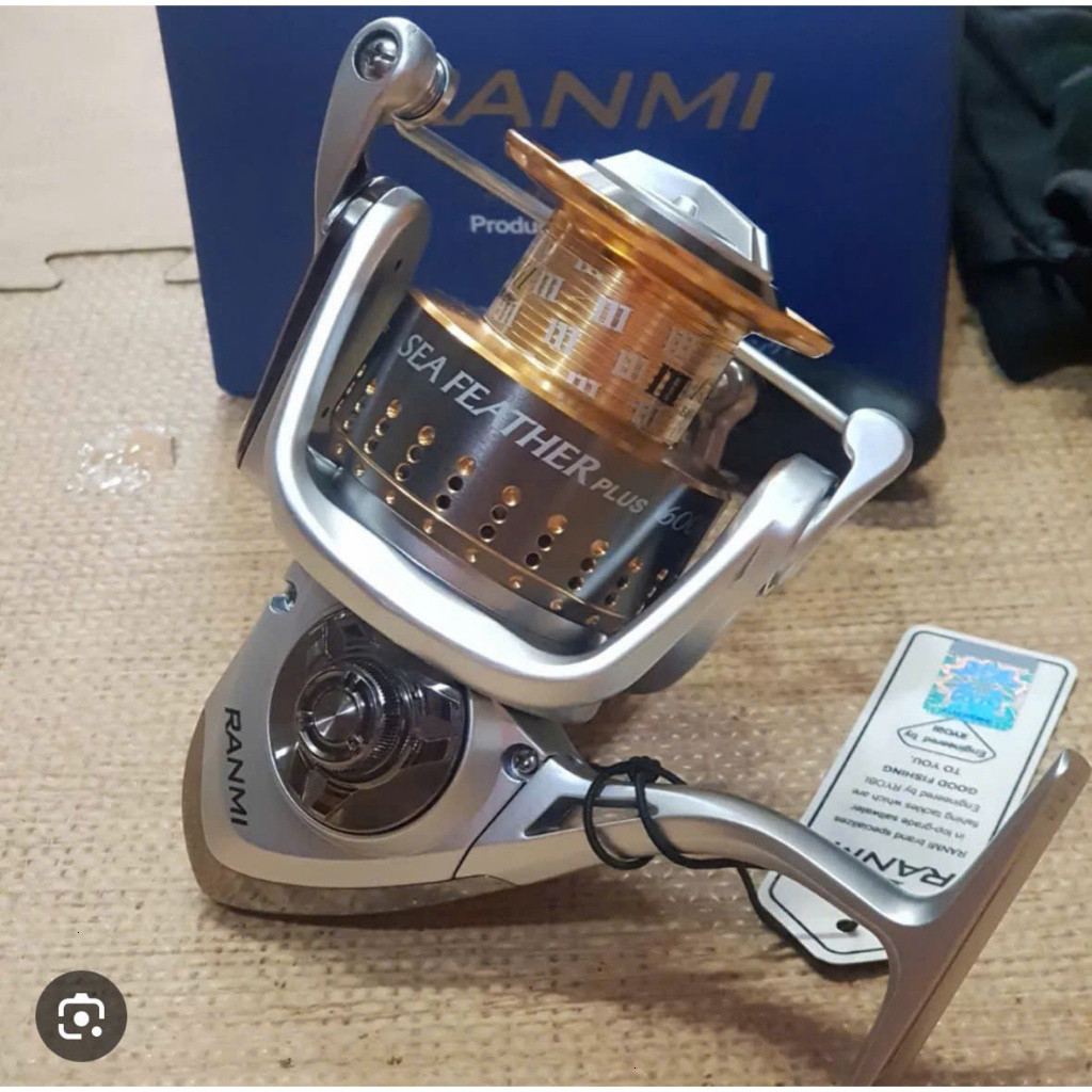 [ของแท้] รอกตกปลา Ryobi Ranmi Plus คันเบ็ด 1 คัน รอกตกปลาญี่ปุ่นสุดแกร่ง kghgzz