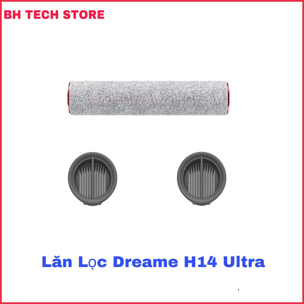 ชุดเต็มกล่อง Dreame H14 Ultra / H14 Station / H15 / H15 Pro Heat Filter Roller.รวม: 1 Roller / 1 Dre