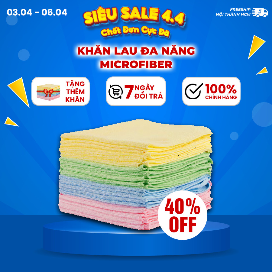 ผ้าขนหนูทําความสะอาดอเนกประสงค์ Rubbermaid พร้อมมาตรฐาน Microfiber HACCP คุณภาพสูง 1820581