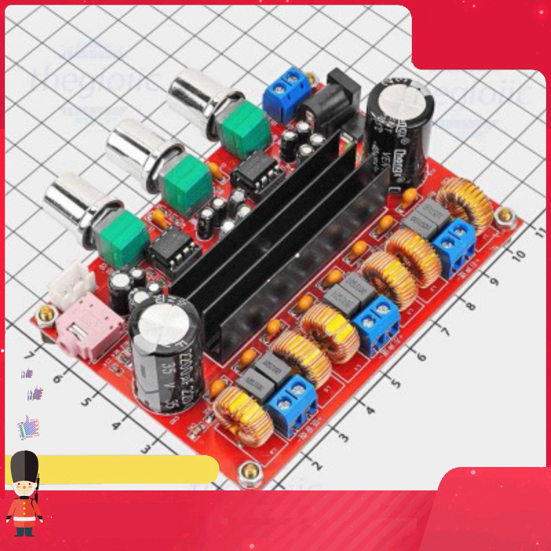 TPA3116D2-V2 เครื่องขยายเสียงวงจร 2x50W + 100W ซับวูฟเฟอร์ Smart.hcm