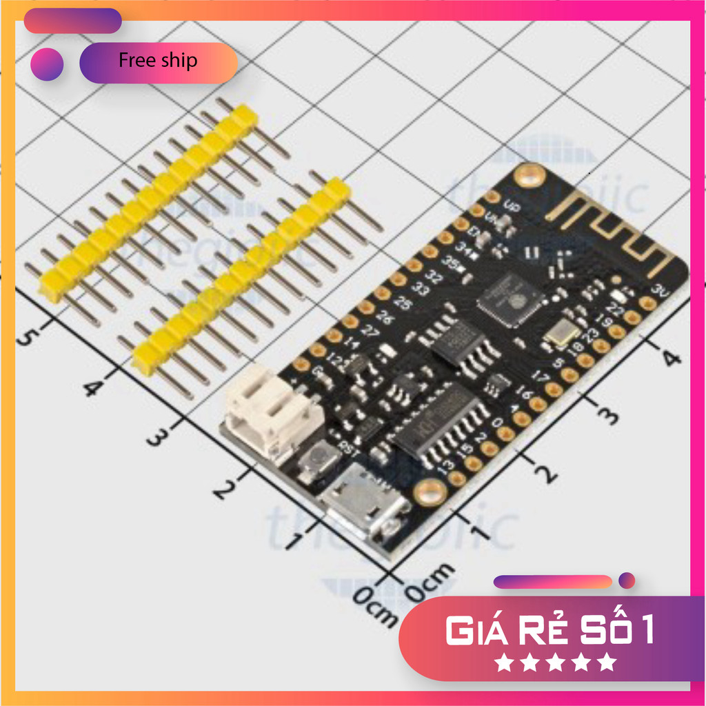 ESP32 Lite V1.0.0 ชิปเวิลด์บลูทูธ Wifi Transceiver โมดูล