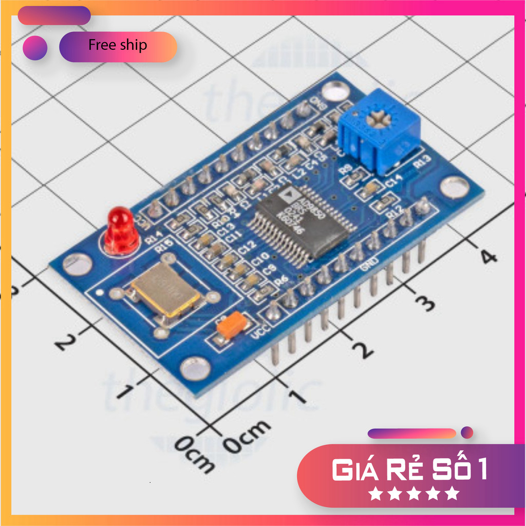 AD9850 DDS 40Mhz Circuit Chip World