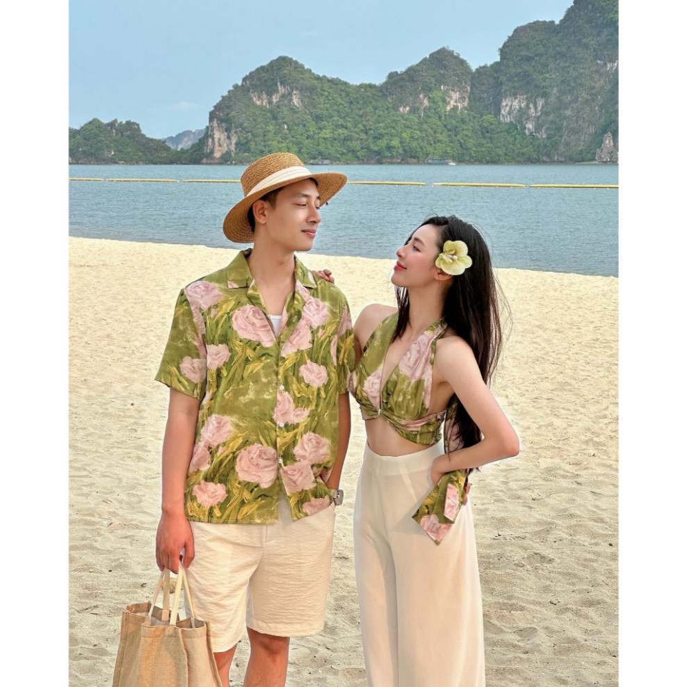 PAIR OUTFITS, COUPLESS DRESS, COUPLESS OUTFITS, SUPER BEAUTIFUL COUPLES สําหรับ BEACH และ TRAVEL