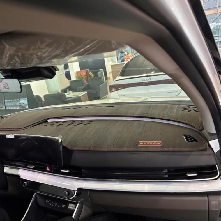 พรม Kia Carnival Taplo ความแม่นยําสูง: ตัดเลเซอร์ทุกรายละเอียด; แบบมาตรฐาน
