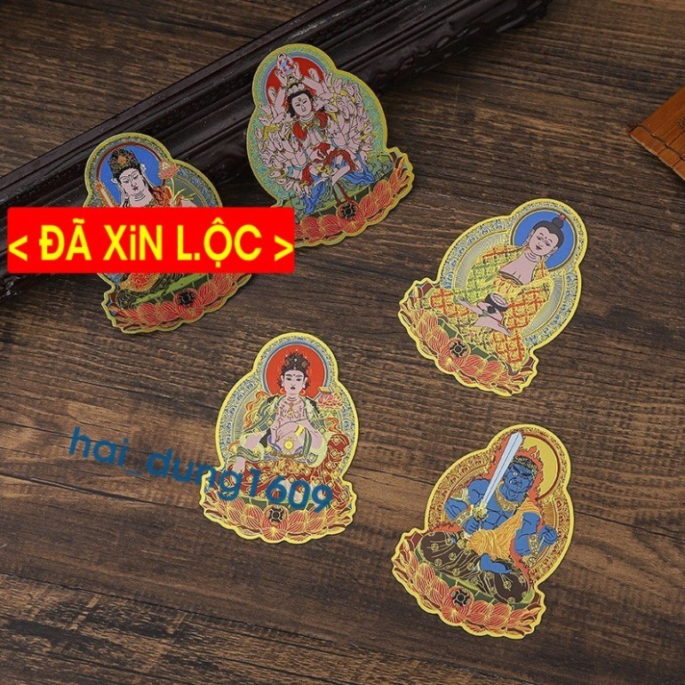 < ยังไม่ได้เปิด > CONSTELLATION BUDDHA STICKER - 12 Zodiac Animals STICKER - 8 LIGHT BUDDHA DECAL พร