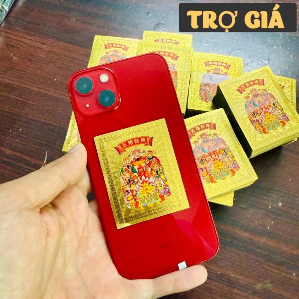 < Has Been Khai Quuang > รูปลอก Ngu Lo God of Wealth ชุบทอง ดึงดูดโชคลาภ - กระเป๋าสตางค์ เคสโทรศัพท์