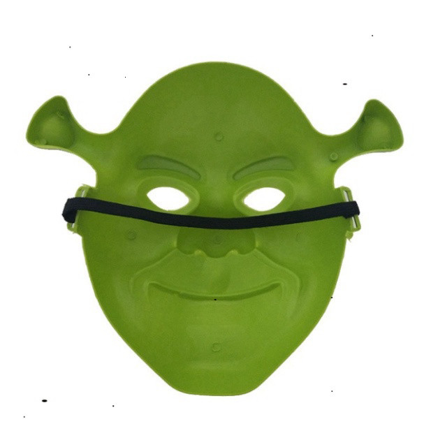 Shrek Mask The Big Guy ไปที่ไหล่ให้อย่างดีสําหรับปาร์ตี้ฮาโลวีน