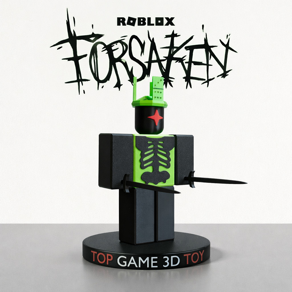 [ROBLOX] 1x1x1x1 Roblox Forsaken ของเล่นโมเดลข้อต่อยืดหยุ่น 360