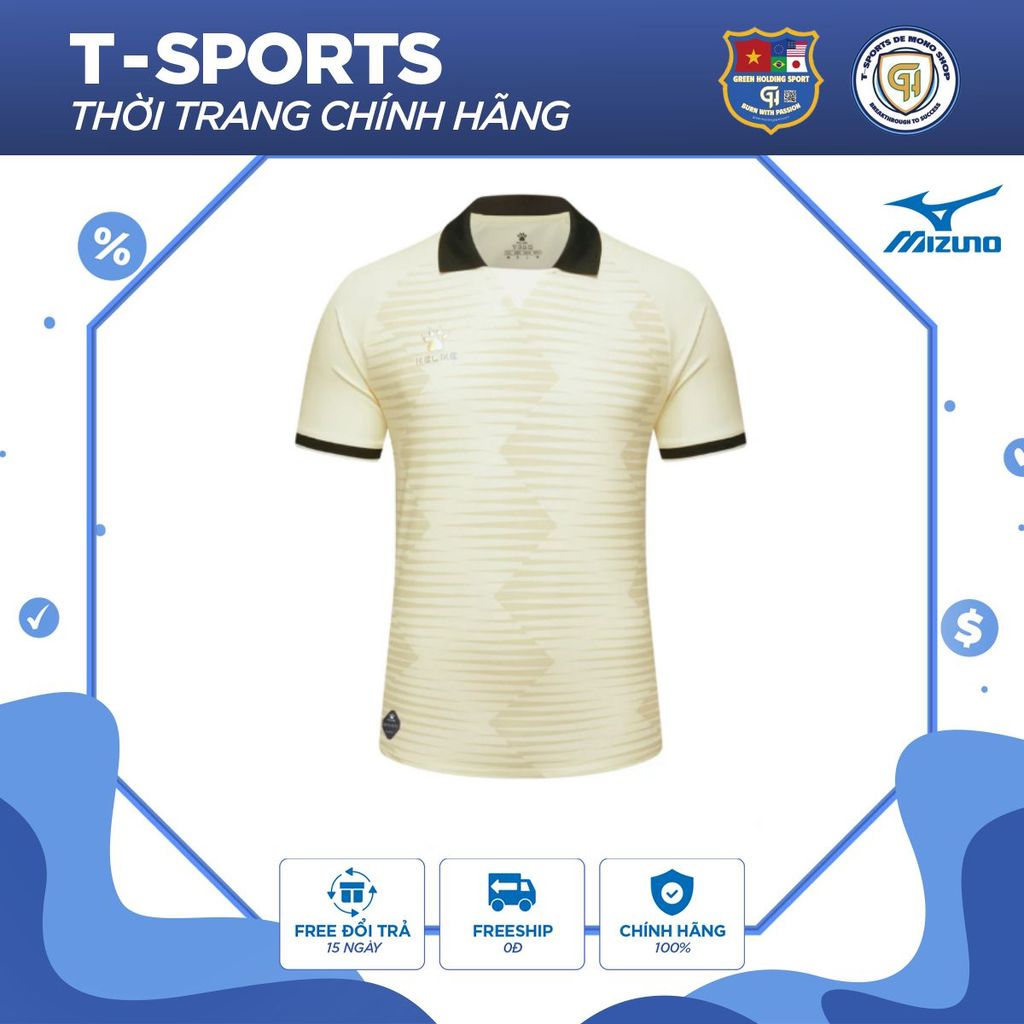 KELME 8451ZB1249 – เสื้อยืด Mens Standard Gym & Sports
