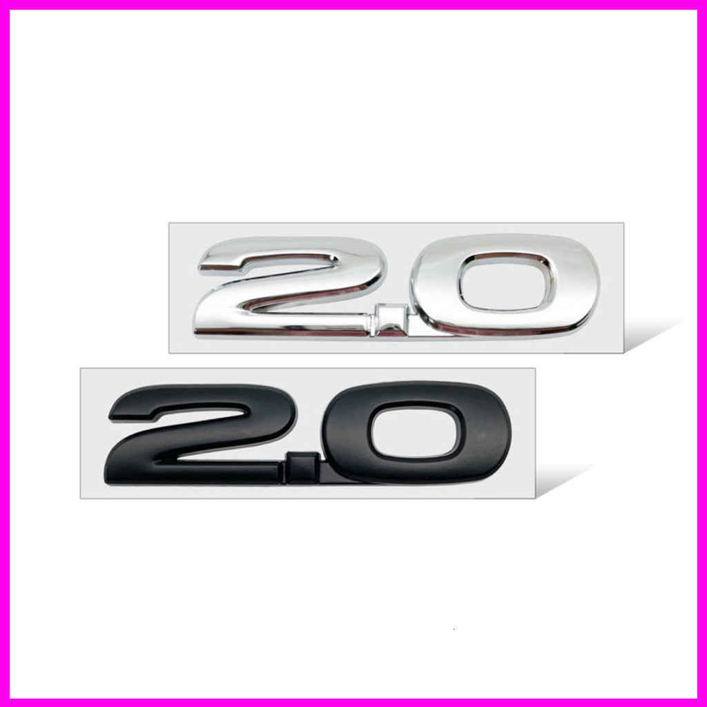สติกเกอร์โลหะ 2.0 2.5 รถตกแต่งสติกเกอร์สําหรับ Mazda MS Sport 6 3 CX5 5 2 323 CX7 MX30 MX5 CX30 CX3 