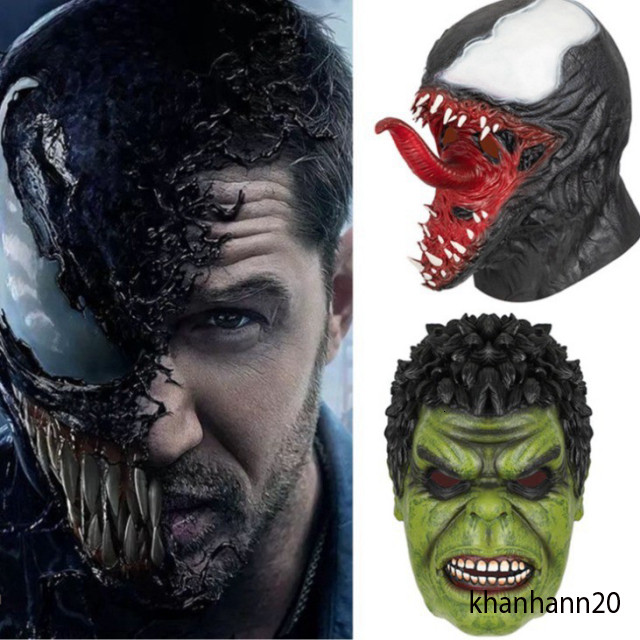 Avengers Fulian 4Venom หน้ากากฮัลโลวีนข้อมือยางต่างๆ