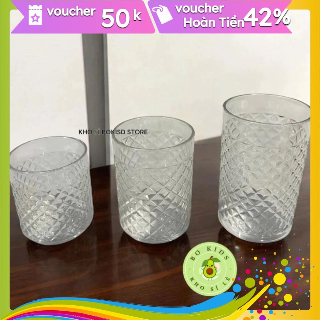 (แก้ไข) COMBO of 6 Cups 260ml - 360ml - 460ml แข็งแรง สินค้าของแท้