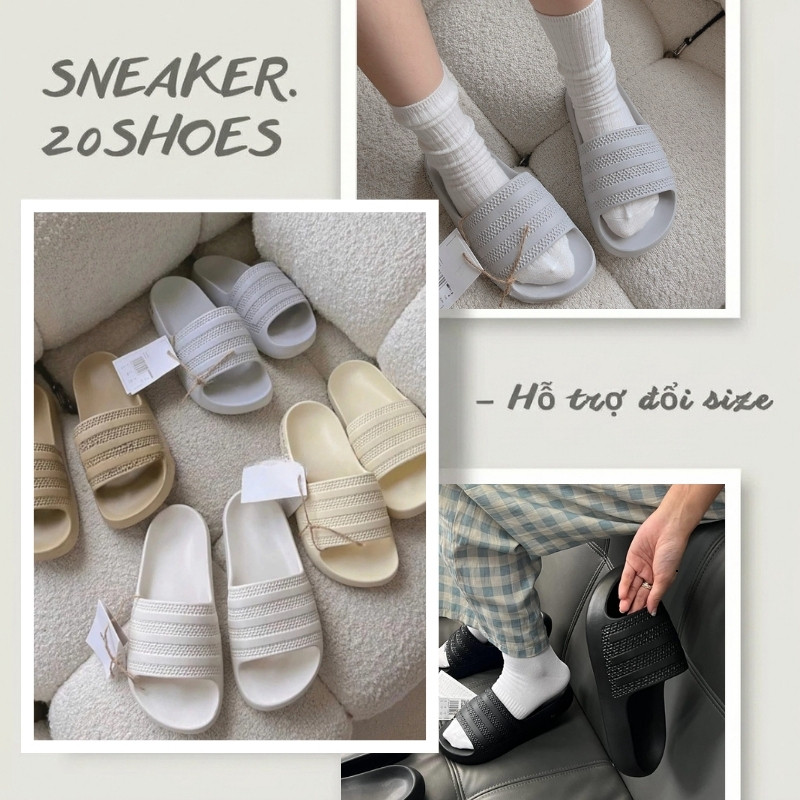 รองเท้าแตะขึ้นรูปเสาหินสําหรับผู้ชายและผู้หญิง, Ayoon Basic Cross-Strap Sandals ทุกสีสําหรับโรงเรียน