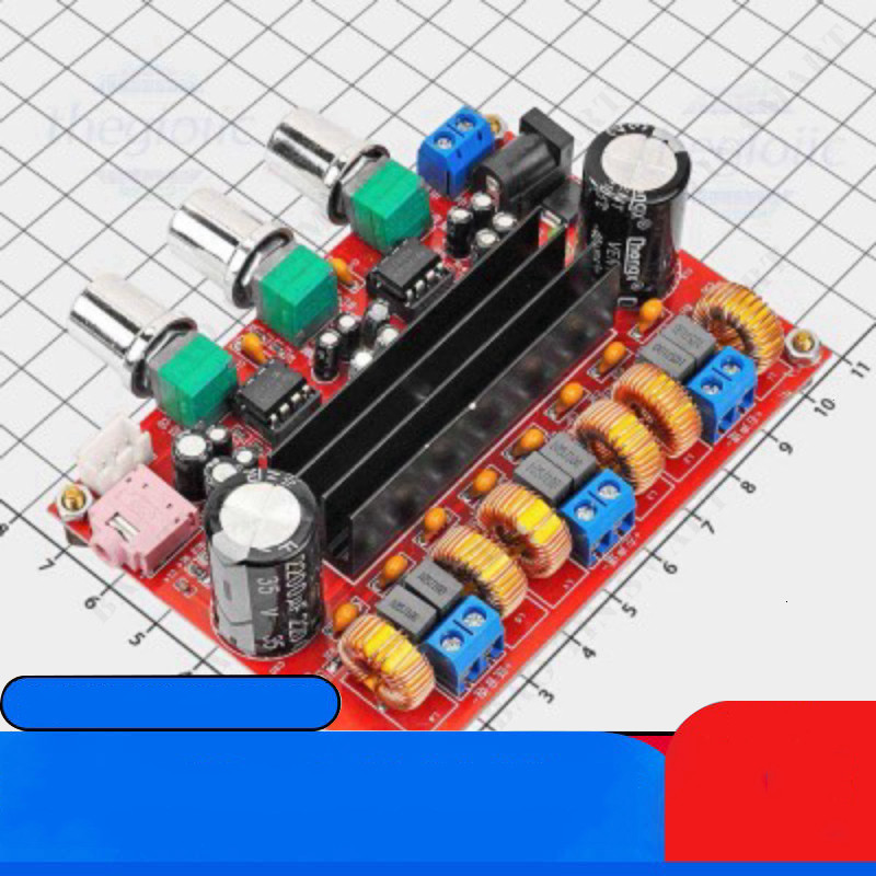 TPA3116D2-V2 วงจรเครื่องขยายเสียง 2x50W + 100W ซับวูฟเฟอร์ IC2 ส่วนประกอบ
