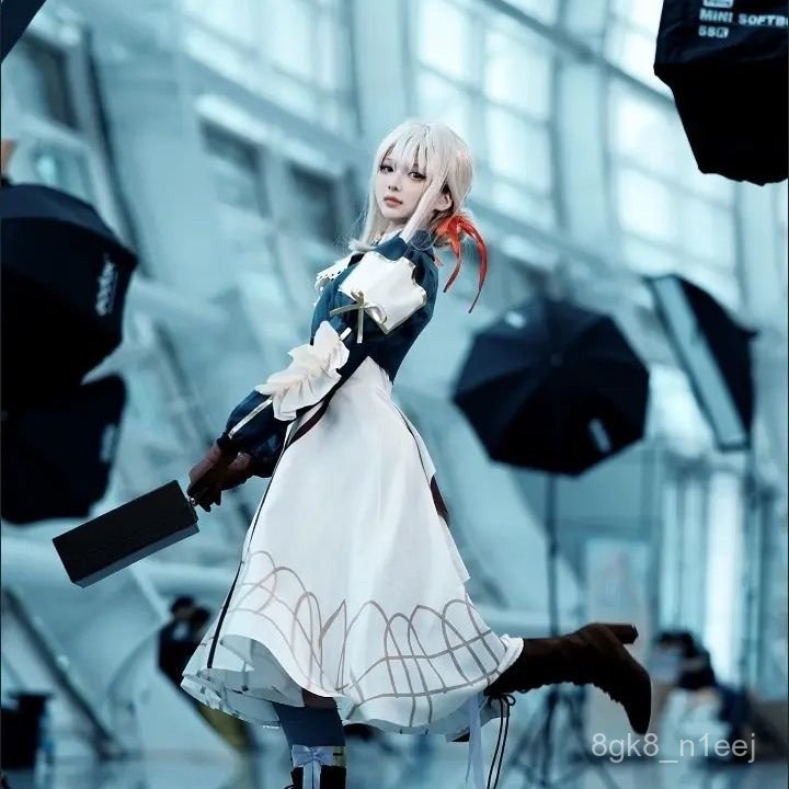 Violet Evergarden cos ชุดคอสเพลย์ Violet Evergarden ครบชุด