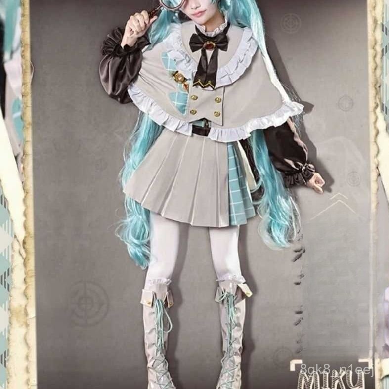 Cos Female Detective สวมชุดคอสเพลย์