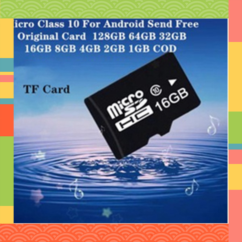 การ์ด SD มัลติฟังก์ชั่น Class 10 16GB 32GB สําหรับเครื่องเล่นเพลง โทรศัพท์ การ์ดหน่วยความจําไมโคร
