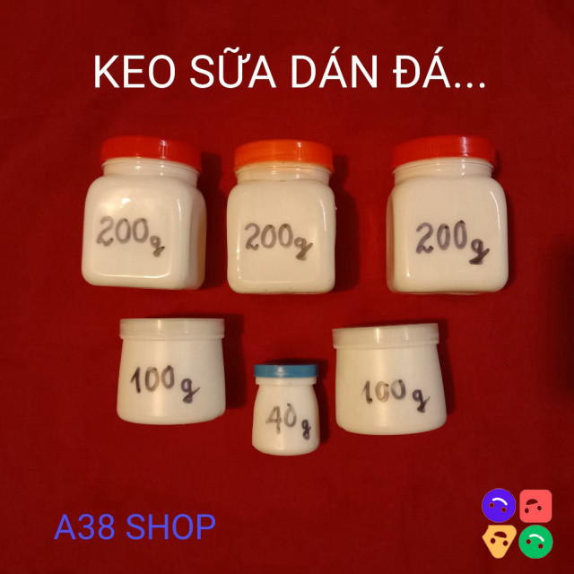 กาวนมหิน ไม้ ผลิตภัณฑ์ศิลปะ... ชนิด 200g, 100g, 40g A38 SHOP