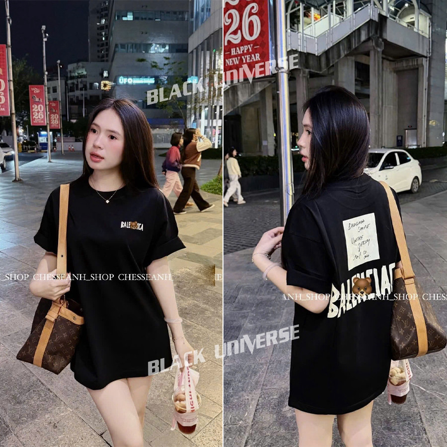 เสื้อยืดแขนสั้น GAVANA signature ballen ทําจากผ้าฝ้าย