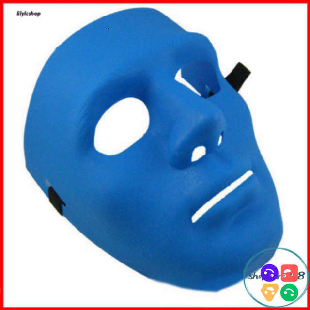 Jabbawockeez หน้ากากคอสเพลย์ BLUE ไม้ MDF คุณภาพสูง 25x30x5cm