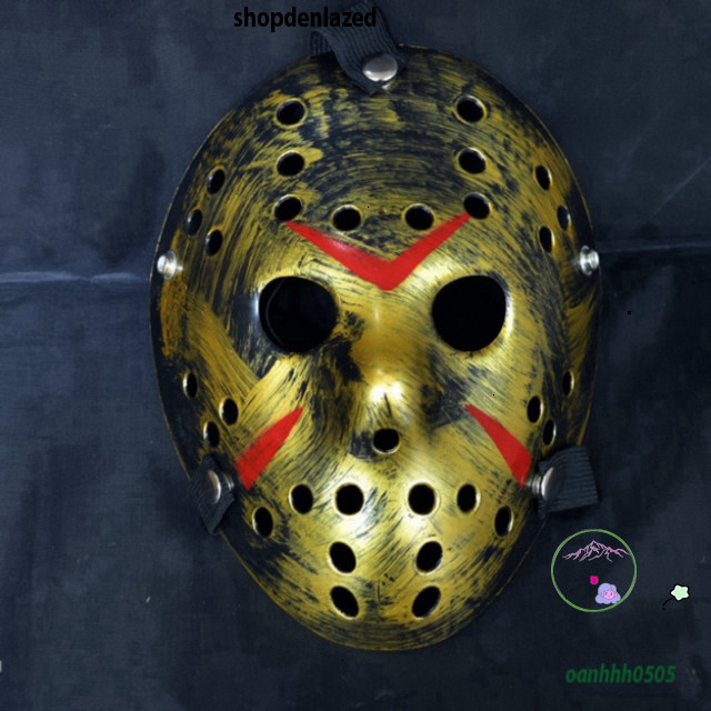 Jason Voorhees หน้ากากปาร์ตี้เหล็กคุณภาพสูงการสร้างแบบจําลองใหม่