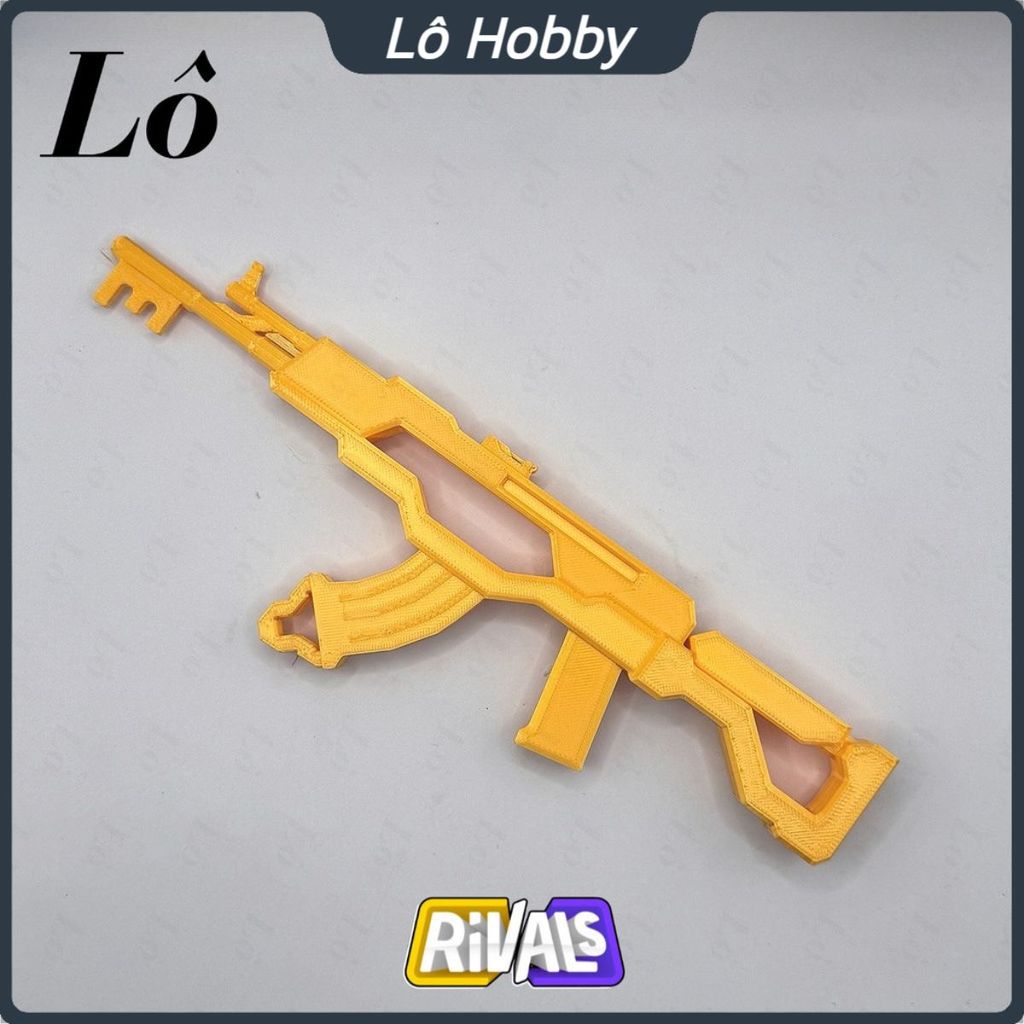 Roblox Rival AKEY-47 โมเดลเกม อุปกรณ์ตกแต่งสวยงามสุด ๆ