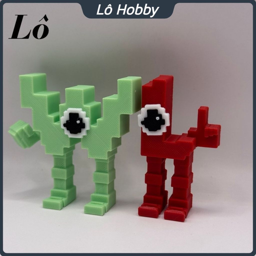Model W & L Game Steal a Brainrot - Roblox Meme Winloozini Toy Set