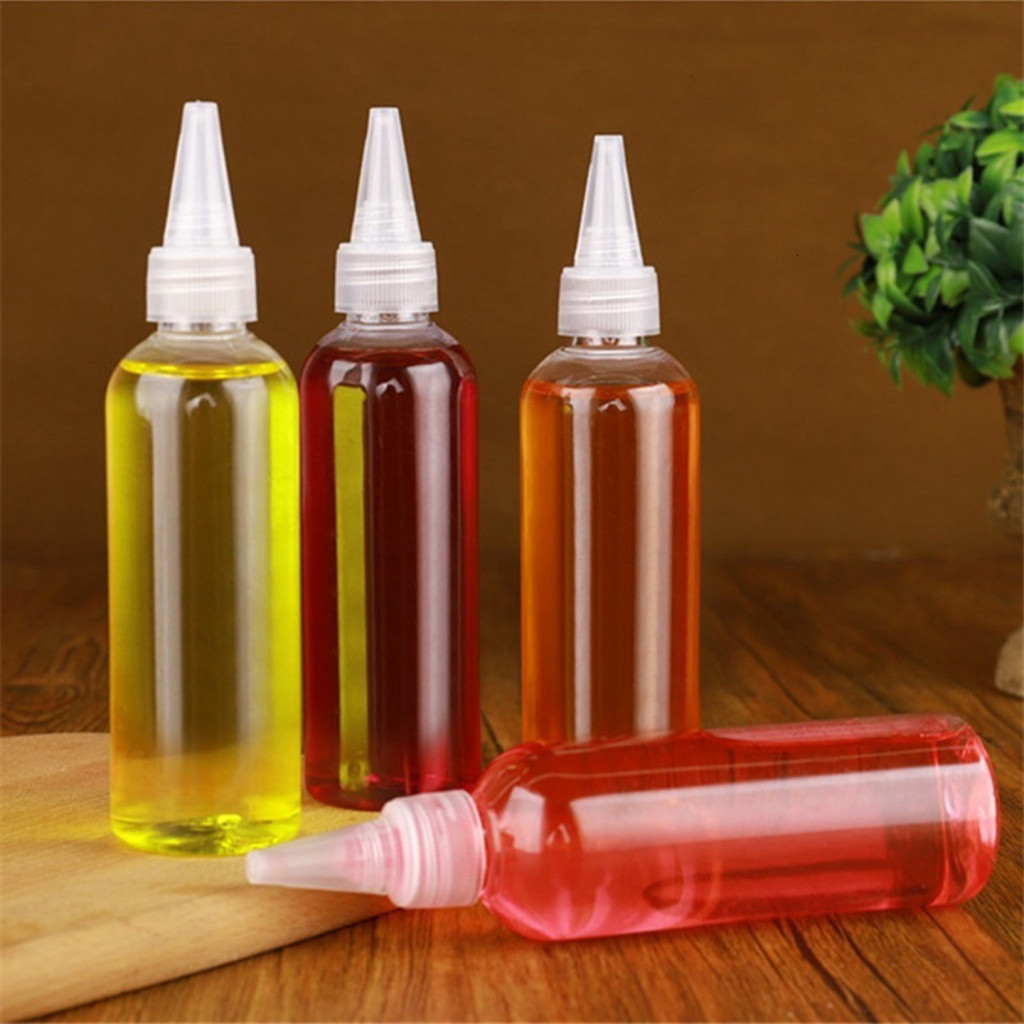 ขวดเครื่องสําอาง PET สีขาวนมพร้อมฝาแหลม 15ml–250ml | ขวดพลาสติกใสสําหรับเซรั่มน้ํามันหอมระเหยโทนเนอร