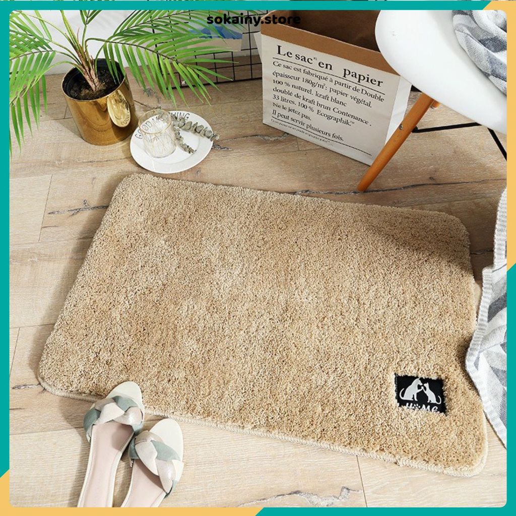 (COMBO 5) FOOT MATS PRINTED WITH FOOT LOGO - ดีไซน์น่ารัก สะดวก