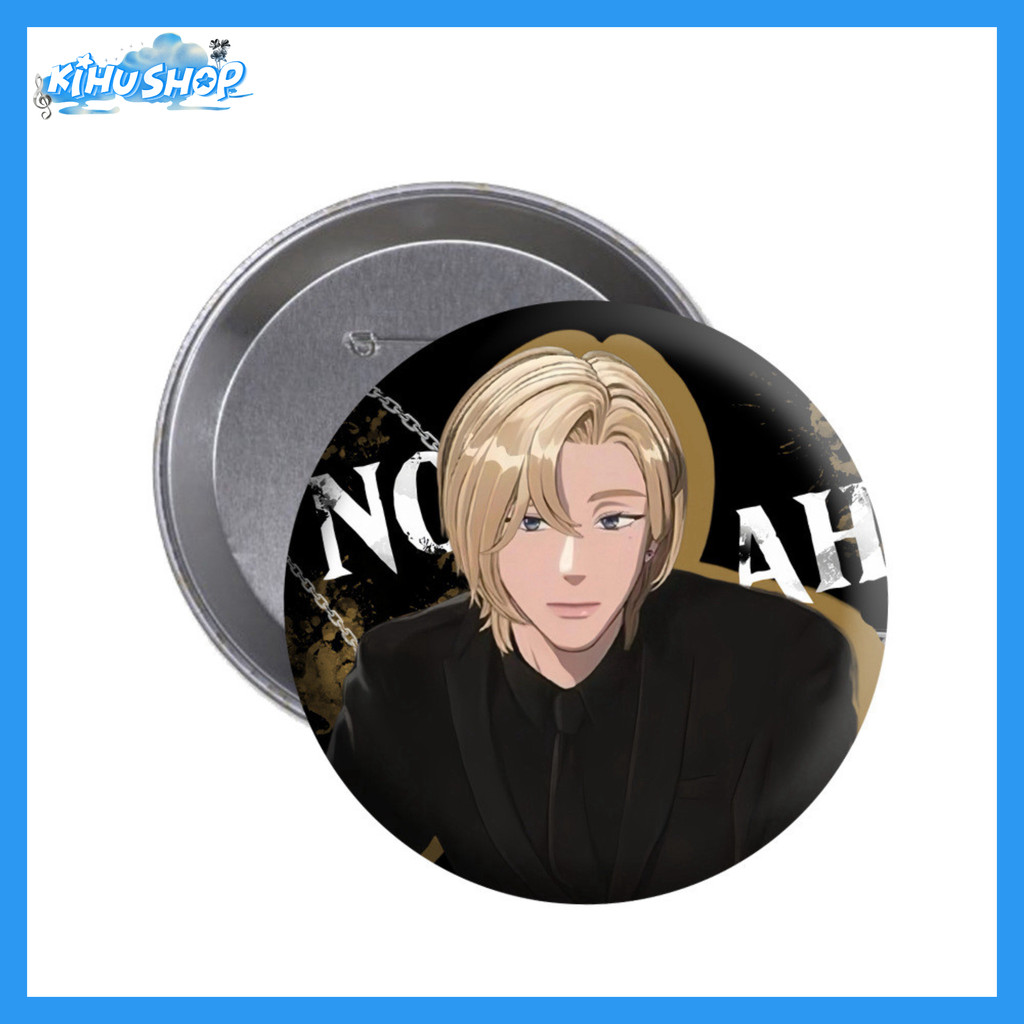 [KIHUSHOP] PLAVE PLLI KPOP เข็มกลัดกลมป้ายเครื่องประดับหน้าใหม่น้ําหอมมะพร้าวพื้นผิวเรียบเอาต์พุตชื่