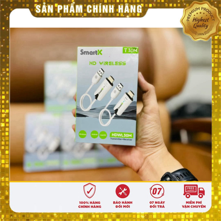 SmartK HDMI ไร้สายแท้