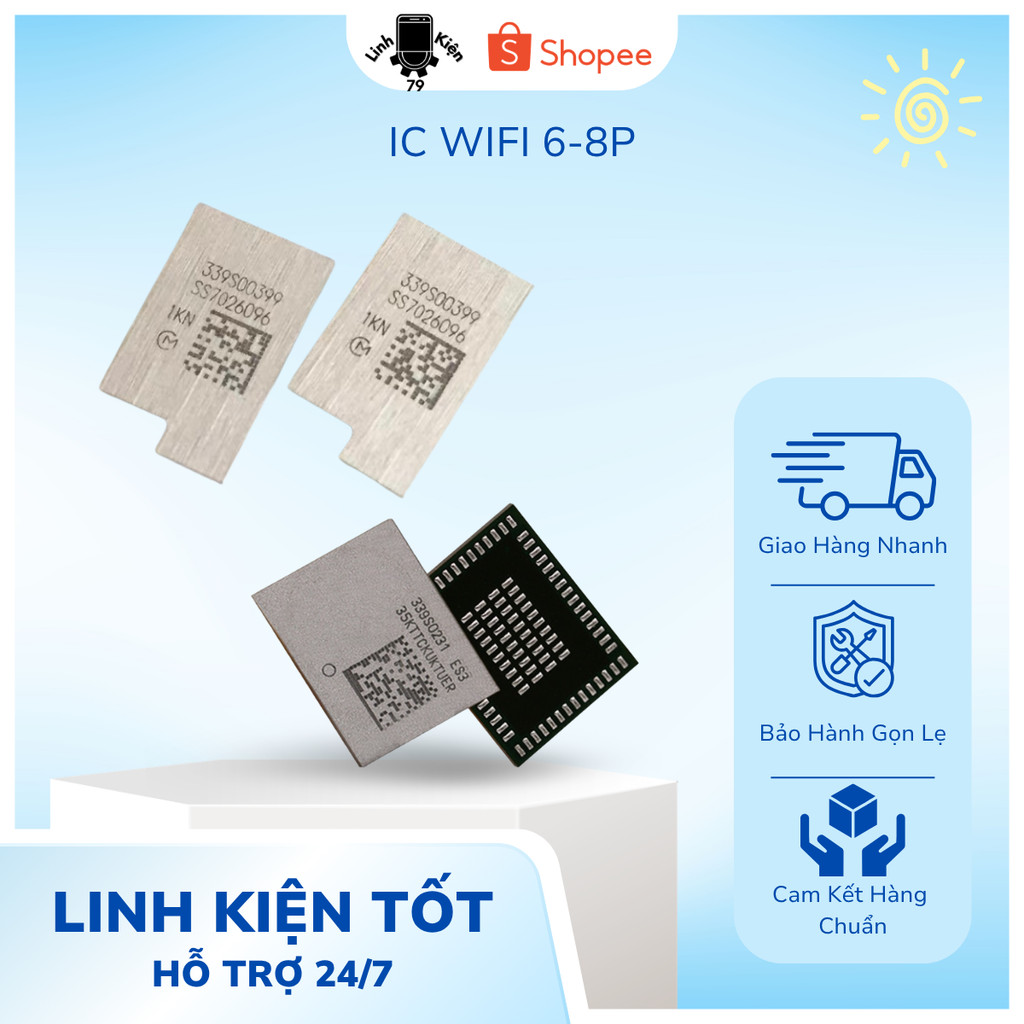 WIFI IC สําหรับ IP 6-8P ของใหม่พร้อมข้อผิดพลาด Few