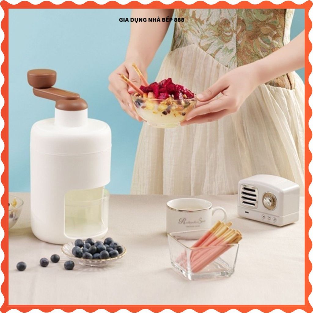 MINI ICE GRINDER, HAND SNOW ICE GRINDER, HANDHELD ICE GRINDER, Compact, ใช้งานง่ายและสะดวก