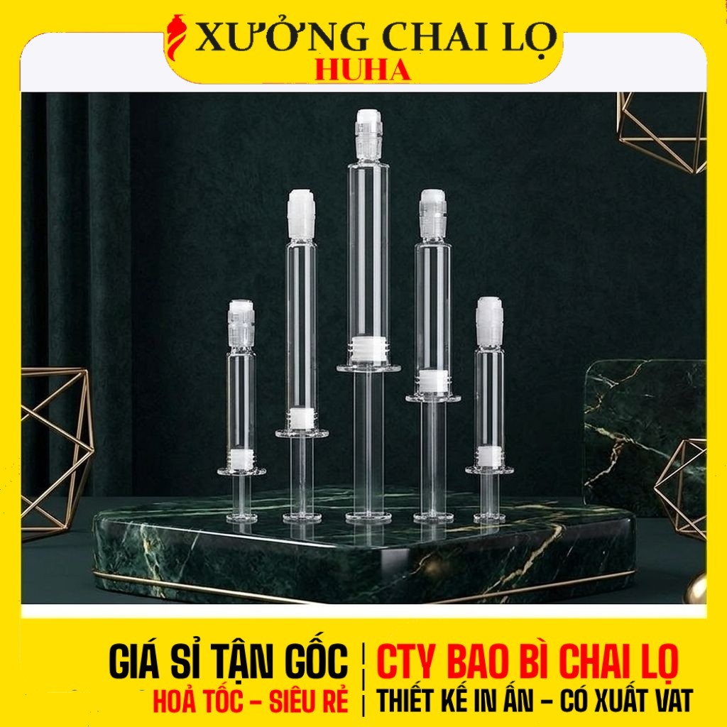 [COMBO of 10 ชิ้น] เข็มฉีดยาพลาสติกสําหรับเซรั่ม 1ml–10ml | เข็มฉีดยาคอลลาเจนเครื่องจ่ายเครื่องสําอา