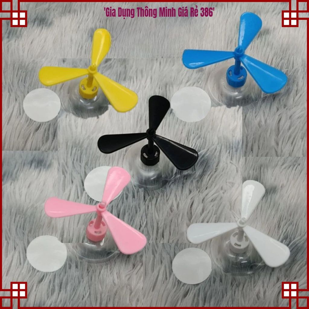 (COMBO 4) Pinwheel ติดตั้งหมวกกันน็อค, Pinwheel 3 จุดพร้อมสติกเกอร์ดูดสุดน่ารักสําหรับตกแต่งหมวกกันน