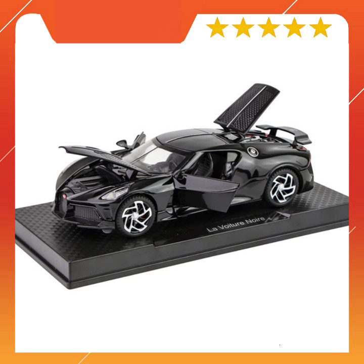 [ EXPRESS ] Bugatti La Voiture Noire โมเดลรถซุปเปอร์คาร์โลหะ สเกล 1:32