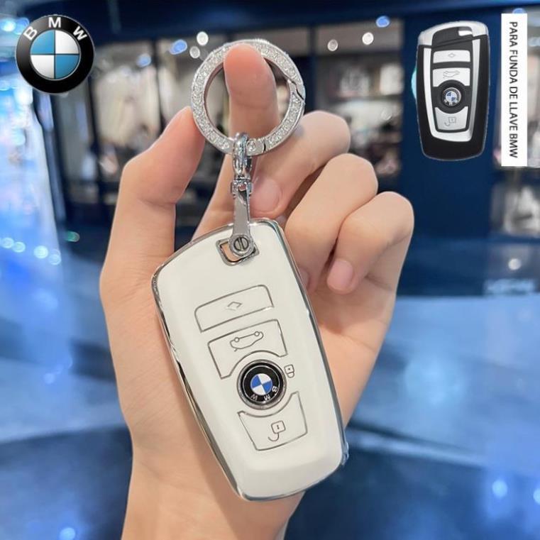 เคสกุญแจรถ BMW เหมาะสําหรับ BMW 320i / X1 / 330 / F30 / X6 / X5 / Series 1 3 5 6 พวงกุญแจรถ TPU
