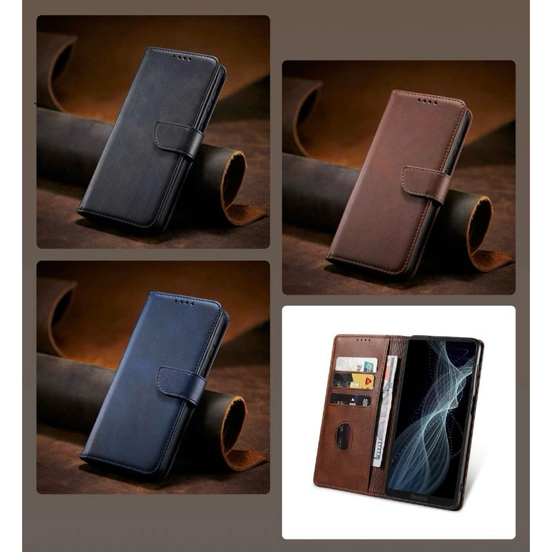 [samsung A52-A72-A51-A71-A23-A73-A22-A33-A53-A31-A02-J3-M31-M35-M55] กระเป๋าสตางค์หนังพร้อมช่องใส่บั