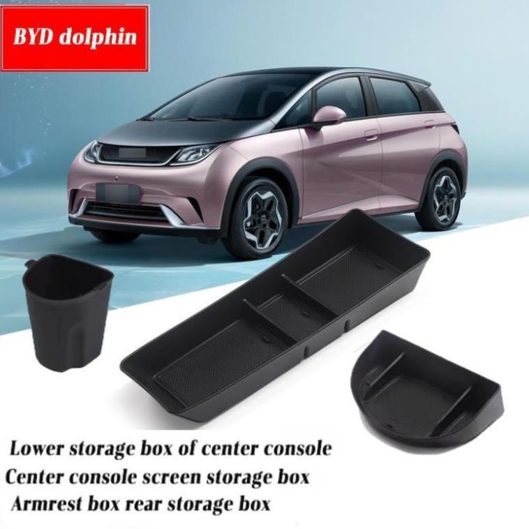 BYD BYD Dolphin Car Cup BYD Dolphin อุปกรณ์ตกแต่งภายในรถยนต์ กล่องเก็บของ