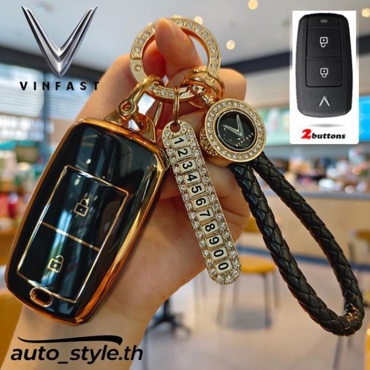 Vinfast VF3 พวงกุญแจรถ Vinfast VF3 กุญแจป้องกันสําหรับ Vinfast VF3 Remote Key