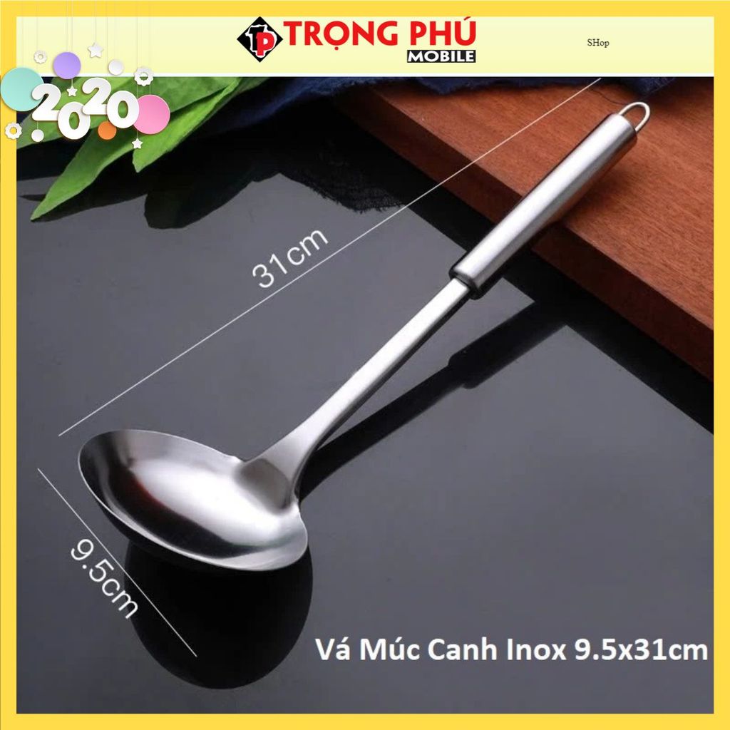 Mending (พิเศษ) ทัพพีซุปสแตนเลส 9.5x31 - Shop