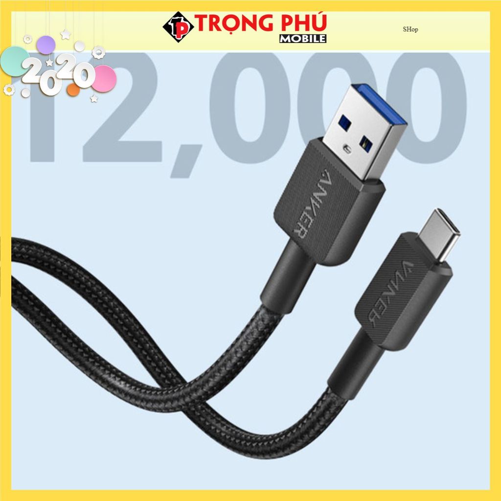 สายชาร์จ Anker 322 Nylon Usb-TypeC - ร้านค้า
