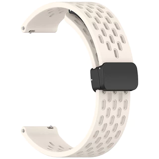 สายรัดข้อมือแม่เหล็กซิลิโคน 18/20/22 มม. สำหรับ Garmin Forerunner 265 255 245 255S 265S 245M 645 645M 55 158 165 ดนตรี 970 570 42 มม. วงนาฬิกาอ่อน 47 มม. วงสร้อยข้อมือกีฬา