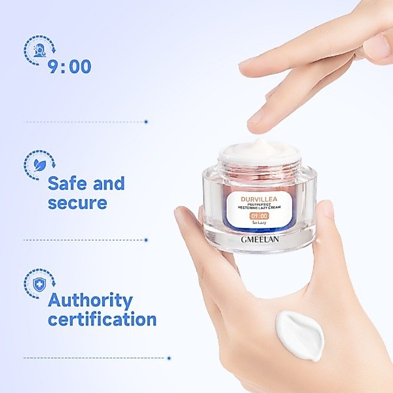 GMEELAN 8X Ceramides Durvillea Polypeptide Restoring Lazy Cream Moisturizer Skincare Barrier Repair 