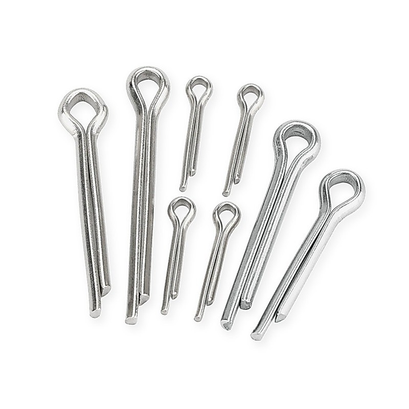 สลักพร้อมแหวนล็อค M1-M6 สแตนเลส 304 แข็งแรง กันสนิม (5-200pcs) [ZQ-D1]
